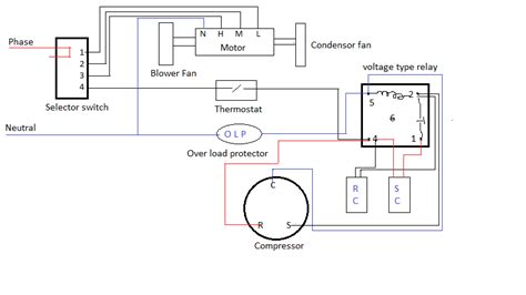 kolin aircon wiring diagram