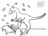 Deinonychus Dinosaur Sheets Coloring Zoom sketch template