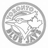 Jays Toronto Starbucks Freebiesupply Vectorified Baseball Bluejay sketch template