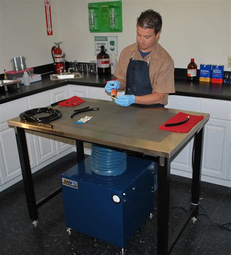 industrial downdraft tables sentry air systems