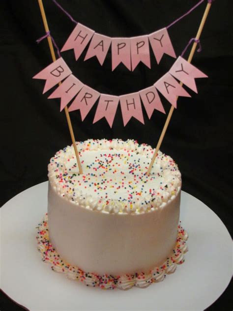 cakes  kristen  small birthday cake  bunting small birthday