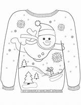 Ugly Kersttrui Worksheet Snowman Template Kerst Kleurplaatje Kleurplaten Flying Noël Imprimer Muminthemadhouse Skynetblogs Depuis sketch template