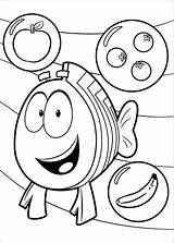 Bubble Guppies Coloring Pages Printable Birthday sketch template