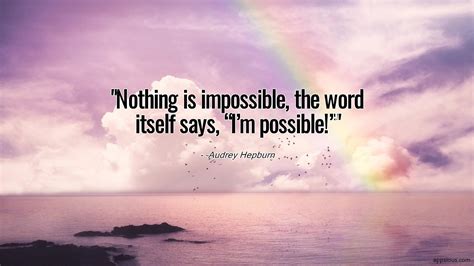 impossible  word   im  quotewiscom