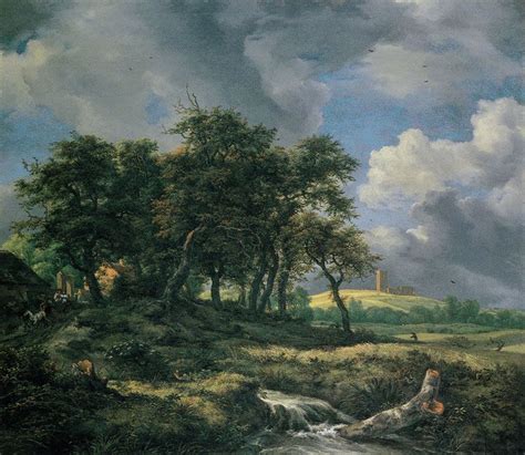 jacob van ruisdael landscape  muiderberg  poster poster prints landscape art