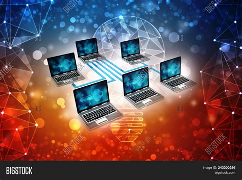 computer network image photo  trial bigstock