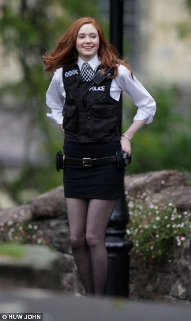 Doctor Who S New Assistant Karen Gillan Shows Off Her Long