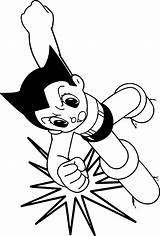 Coloriage Astro Boy Coloring Wecoloringpage Pages sketch template
