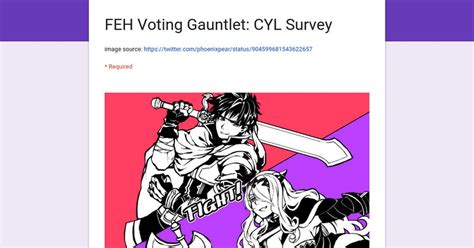 Cyl Gauntlet Survey The Results Fireemblemheroes