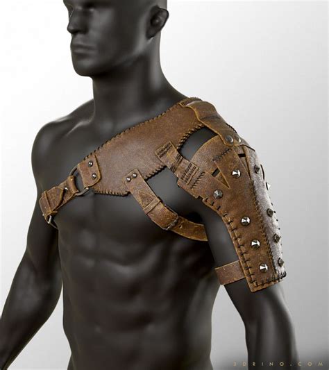 artstation medieval shoulder armor  rino ishak zvizdic shoulder