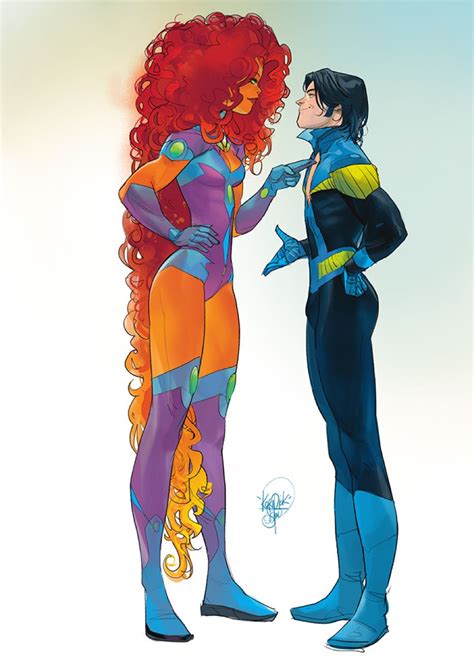 pin by diegoedithing on dc comics nightwing and starfire starfire