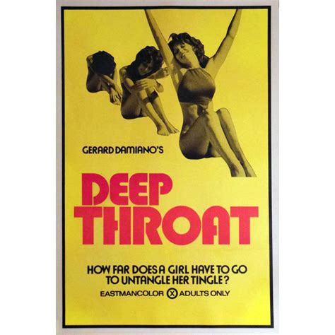 Poster De La Bande Originale Du Film Deep Throat 1972 U S Soundtrack
