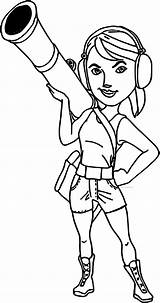 Coloring Pages Soldier Youtuber Boom Beach Maverick Female Getcolorings Girl Getdrawings Drawing Jake Confidential sketch template