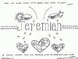 Jeremiah Coloring Bible Children Pages Kids Book Ministry Prophet Printable Sheets Sunday School Activities Potter Clay Pdf Study Sheet Popular sketch template