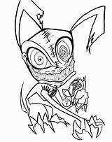 Scary Bestcoloringpagesforkids sketch template