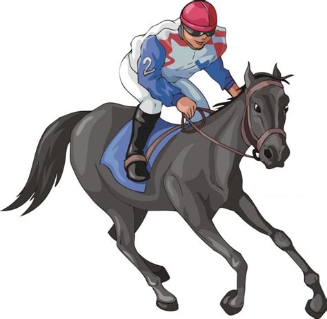 horse vector graphics  horse jockey