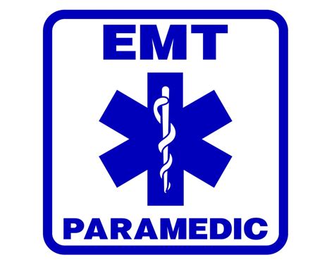 paramedic decal emt paramedic sticker emergency medical