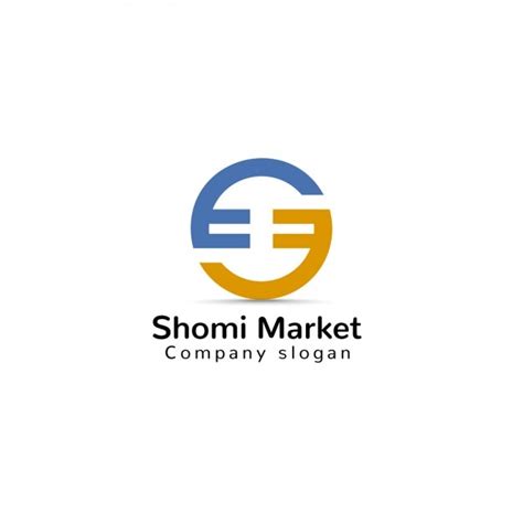 market logo template vector