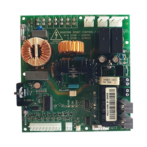 braemar ducted heater circuit board pcb  star  hotncool