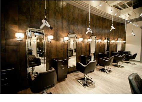 celebrity spa color schemes  lighting salon interior design