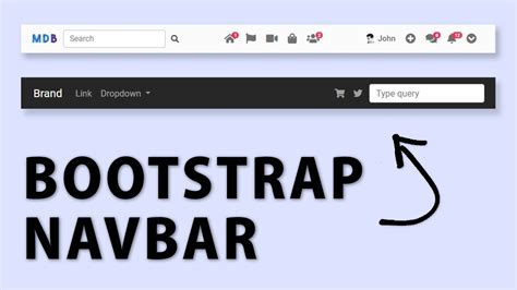 bootstrap navbar tutorial   latest bootstrap  youtube