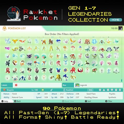 buy   gen legendaries  pokemon home rawkhet pokemon