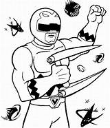Power Pages Coloring Rangers Ranger Ninja Storm Printable Kids sketch template