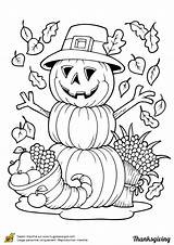 Halloween Thanksgiving Coloriage Coloring Et Choose Board Pages Citrouille sketch template