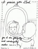 Coloring Pages 139 Am Made Bible Psalm God Wonderfully Fearfully Kids Printable Special Sheets Children Preschool Psalms Activities Color His sketch template