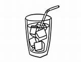 Vaso Copo Refrigerante Refresco Bebidas Fresca Dibuixos Refresc Got Acolore Bottiglia Bibite Begudes Bibita Garrafa Vinho Vasos sketch template