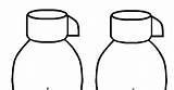 Mewarnai Botol Minum Sketsa Minuman Keras Ide Tempat Gelas sketch template