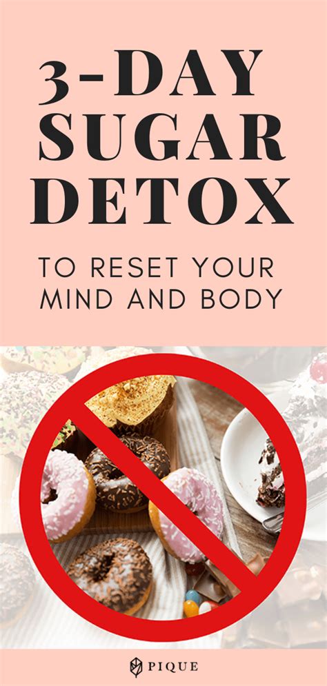 3 Day Sugar Detox To Reset Your Mind And Body The Flow By Pique