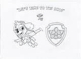 Coloring Skye Patrol Paw Pages Colouring Clipart Deviantart Badges Helicopter Birthday Comments Visit Halloween Library Rubbel Coloringhome sketch template