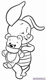 Piglet Pooh Winnie Creativos Babys Coloring2 Alejandra sketch template