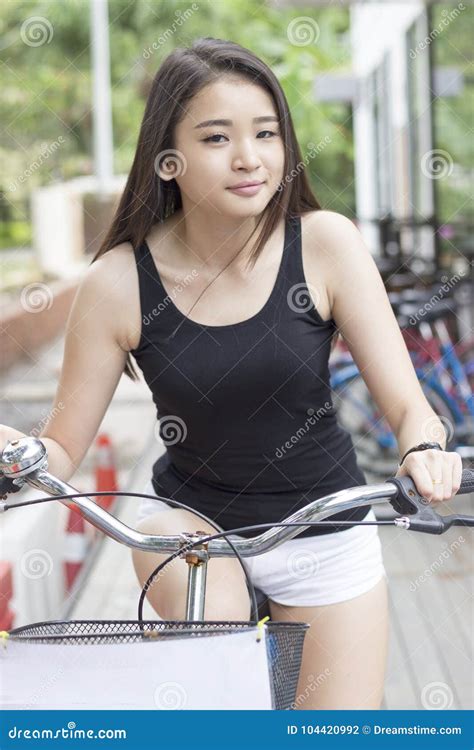 Gorgeous Asian Teen Riding
