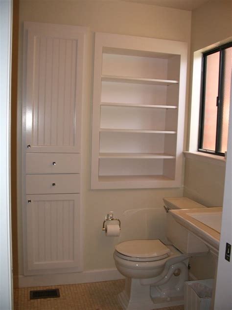 recessed bathroom storage cabinet home furniture design