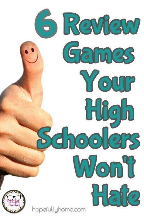 Review Games High School Classroom Games High School High School