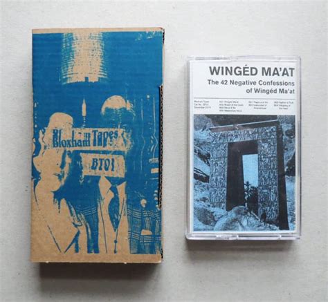 winged maat   negative confessions  winged maat norman records uk