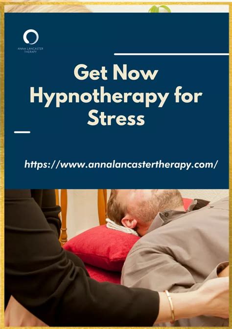 hypnotherapy  stress anna lancaster therapy powerpoint  id