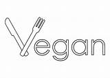 Vegan Coloring Diet sketch template