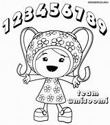 Umizoomi Pages Coloring Printable Team Print Getcolorings sketch template