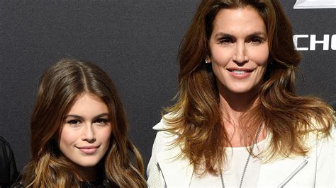 cindy crawford worries for daughter kaia models are expected to be so