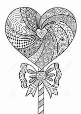 Coloring Pages Zentangle Kids Flowers Getcolorings Printable sketch template