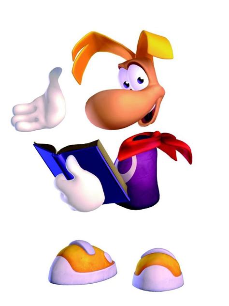 rayman   great escape  promotional art mobygames