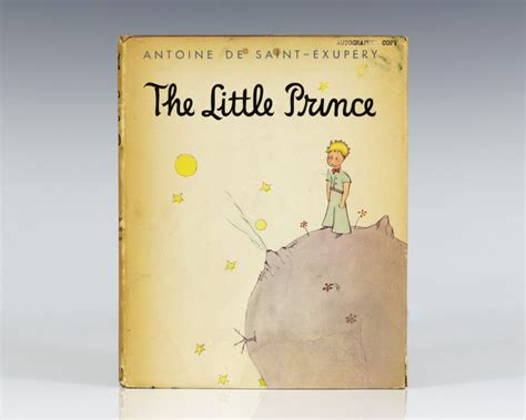 the little prince antoine de saint exupery signed limited first edition