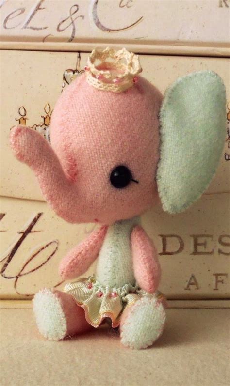 elephant plush toy pattern felting projects elephant