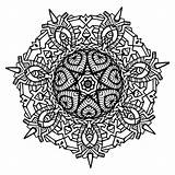 Ornamental Tribal sketch template