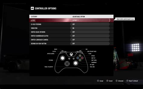 controller settings fm7 forza support