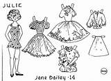 Paper Coloring Doll Aunt Dolls Pages 1960 Mostly Printable Elsie Contest 1961 Getcolorings Print Color Getdrawings sketch template