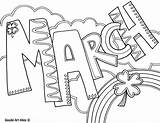 March Coloring Pages Madness Printable Getcolorings sketch template